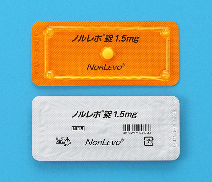 アフターピル レボノルゲストレル ノルレボ錠1.5mg